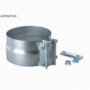 11 Abrazadera de exhosto 5 acero inox 1