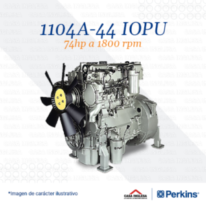 1104A 44 IOPU 74hp a 1800 rpm 1