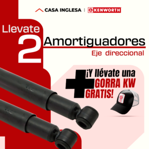 KIT AMORTIGUADOR EJE DIRECCIONAL - KIT0002