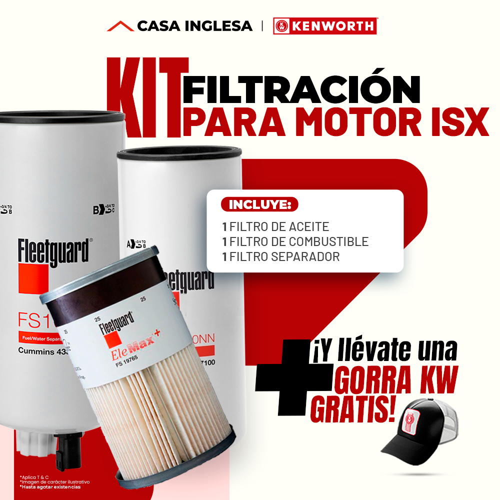 FILTGRACION MOTOR ISX 1