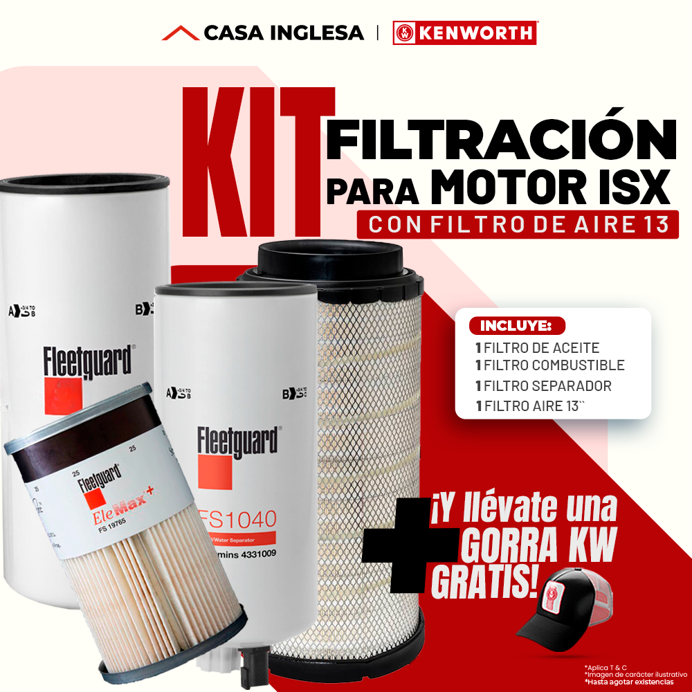 FILTRACION MOTOR ISX FILTRO DE AIRE 13 1