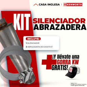 KIT SILENCIADOR ABRAZADERA - KIT0015