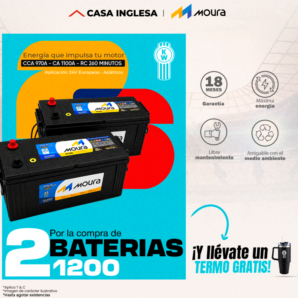 Bateria moura 1200 1