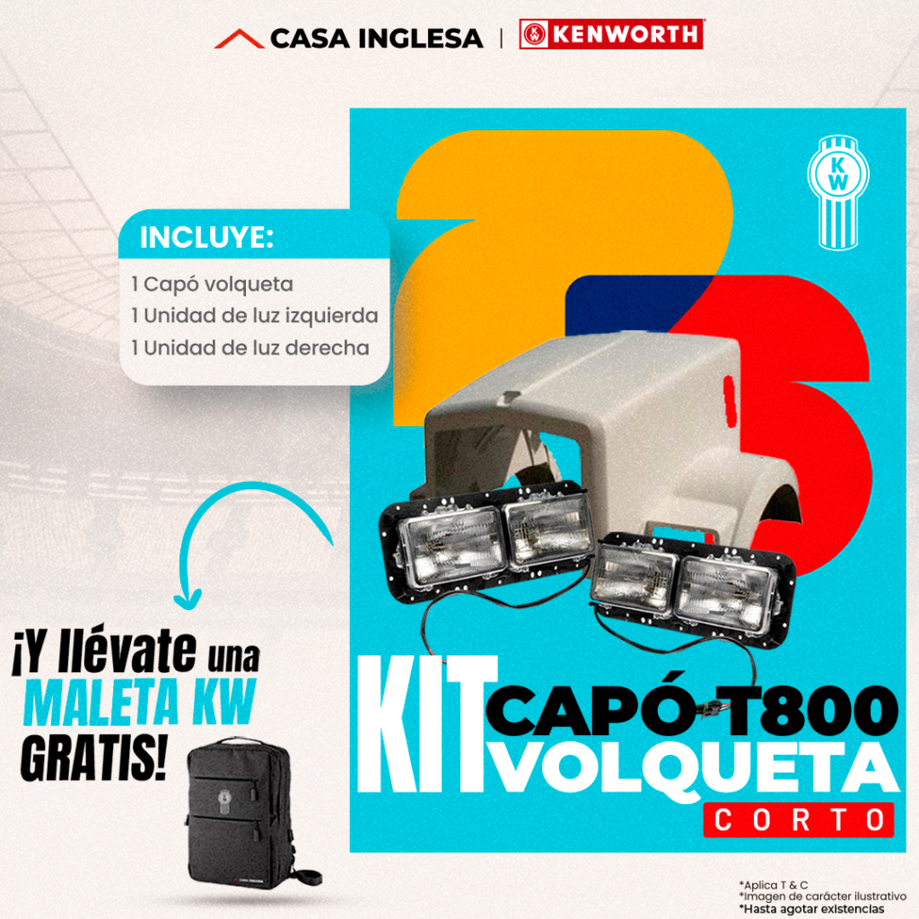 Kit capo t800 volqueta 1