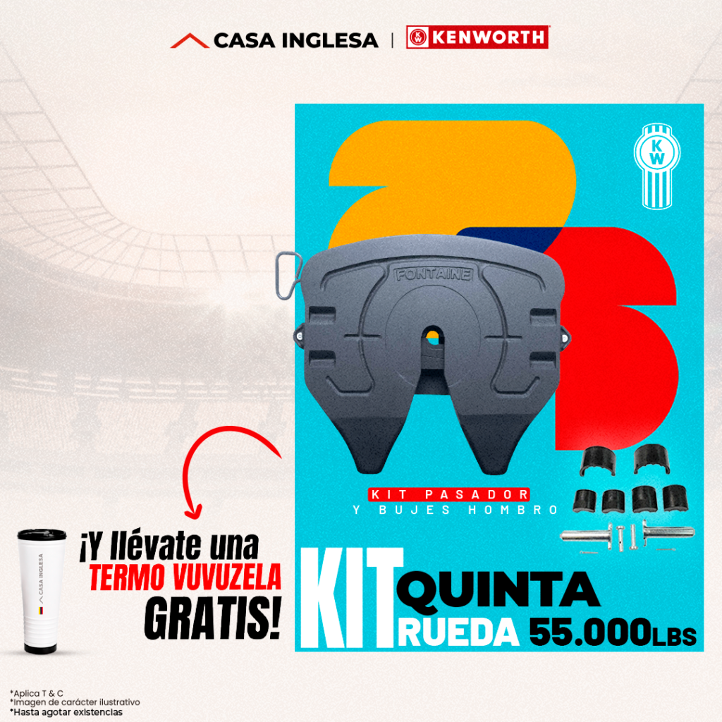 Kit quinta rueda 55k 1