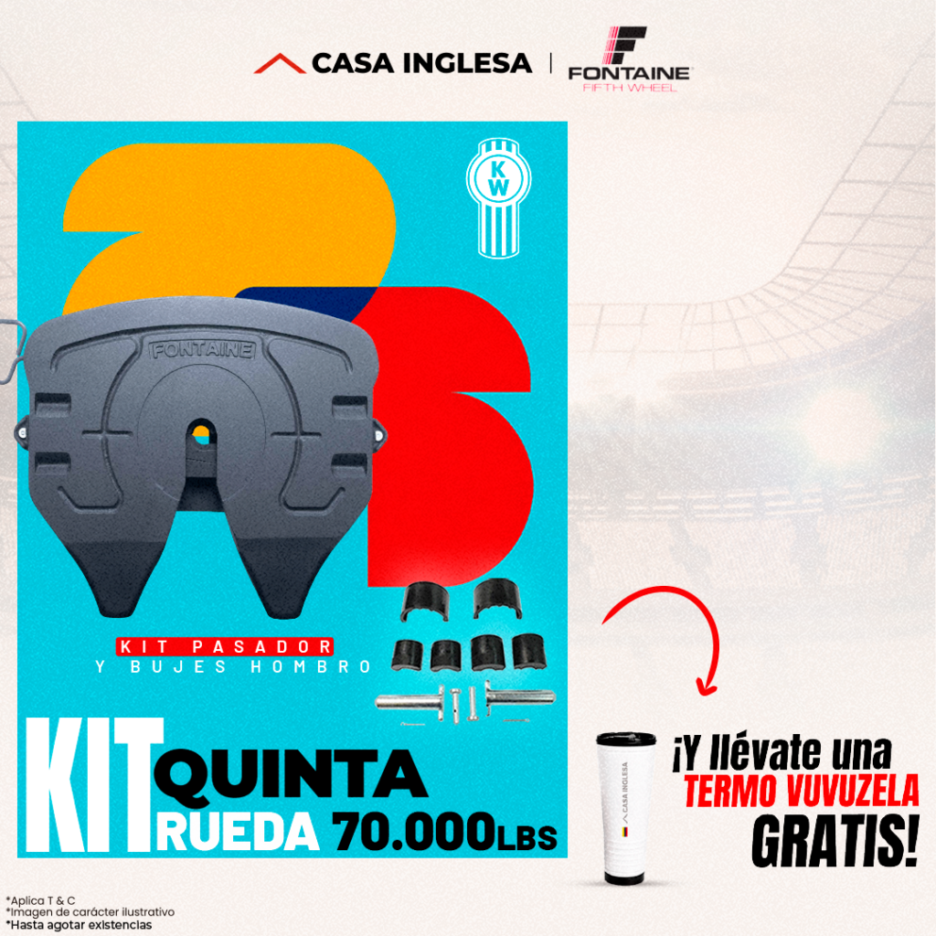 Kit quinta rueda 70k 1