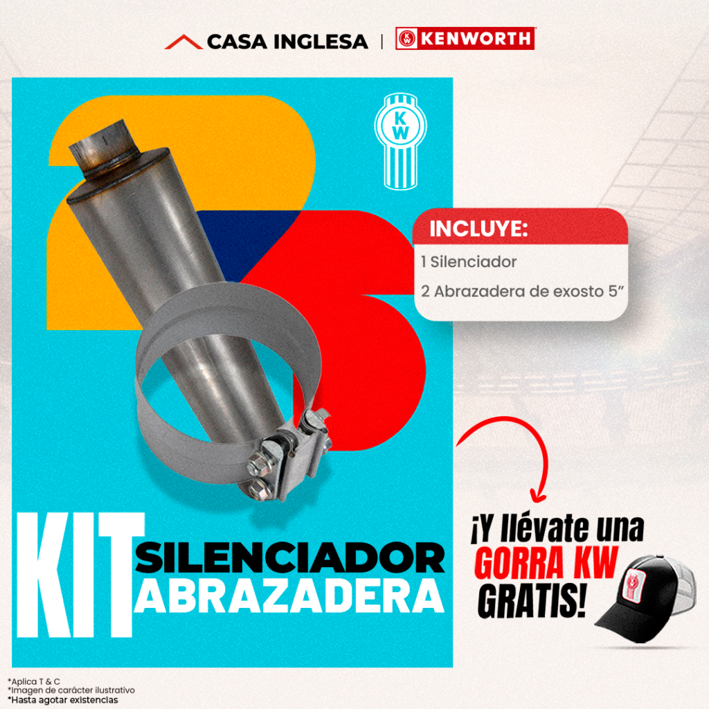 Kit silenciador abrazadera 1