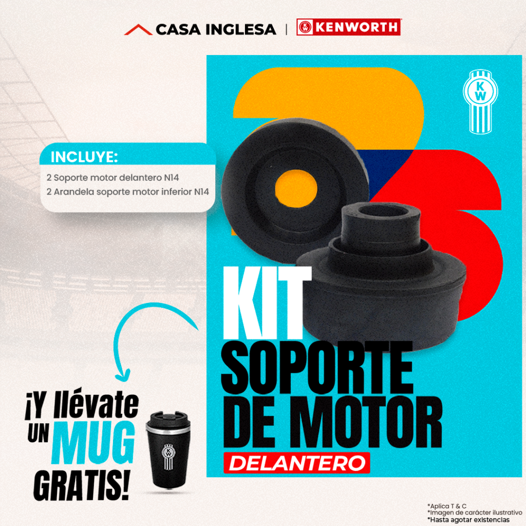Kit soporte de motor delantero 1