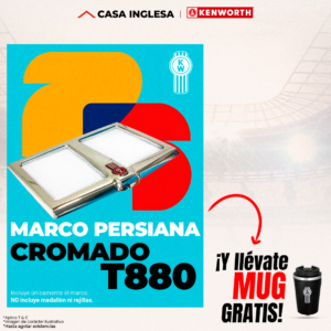 MARCO PERSIANA CROMADO T880 - KIT0027